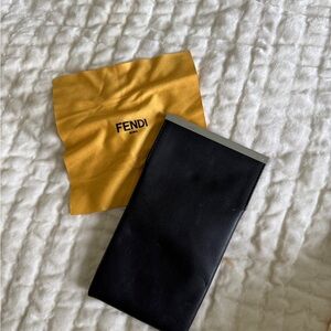 Fendi Black Glasses Sleek Design